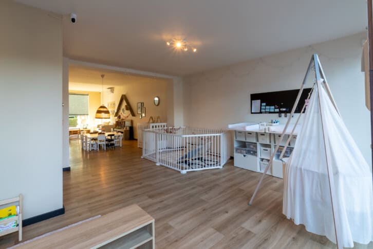 Binnenruimte achter kinderopvang